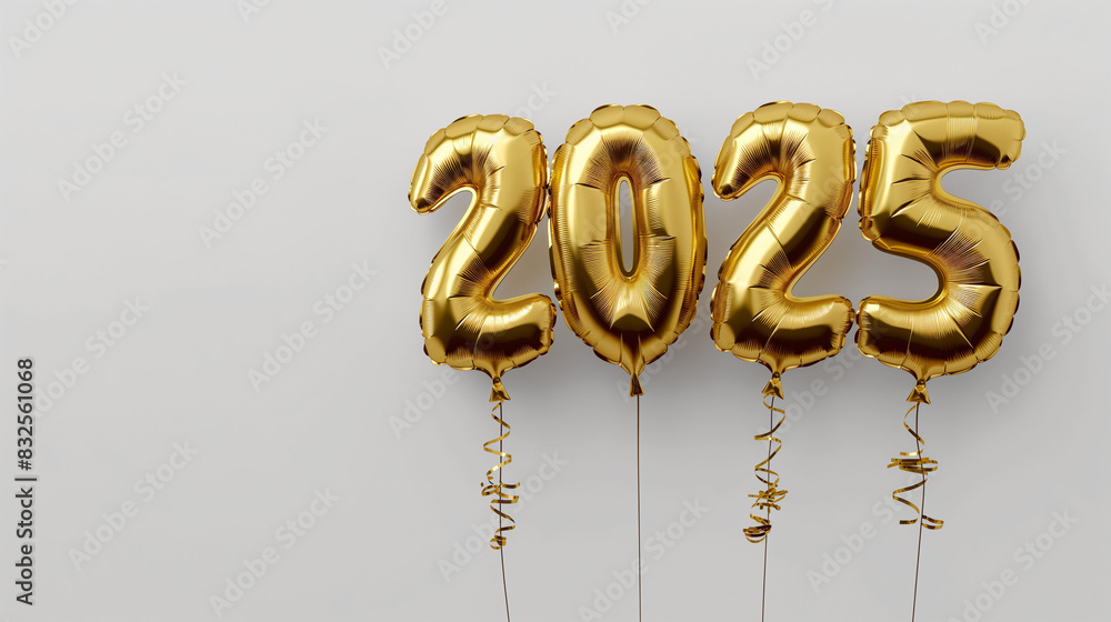 Gold number balloon, text Gold number balloon, text