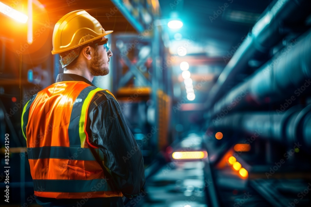 advanced automation warehouse with autonomous robots carrying boxes, robotic arms sorting packages advanced automation warehouse with autonomous robots carrying boxes, robotic arms sorting packages
