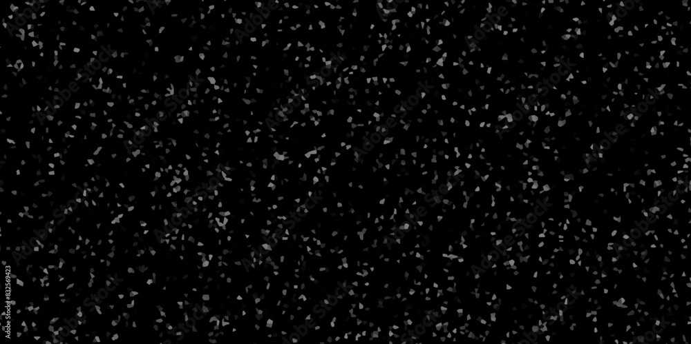 Wall terrazzo texture gray and white stone granite black background. Quartz surface black for bathroom or kitchen countertop. Wall terrazzo texture gray and white stone granite black background. Quartz surface black for bathroom or kitchen countertop.