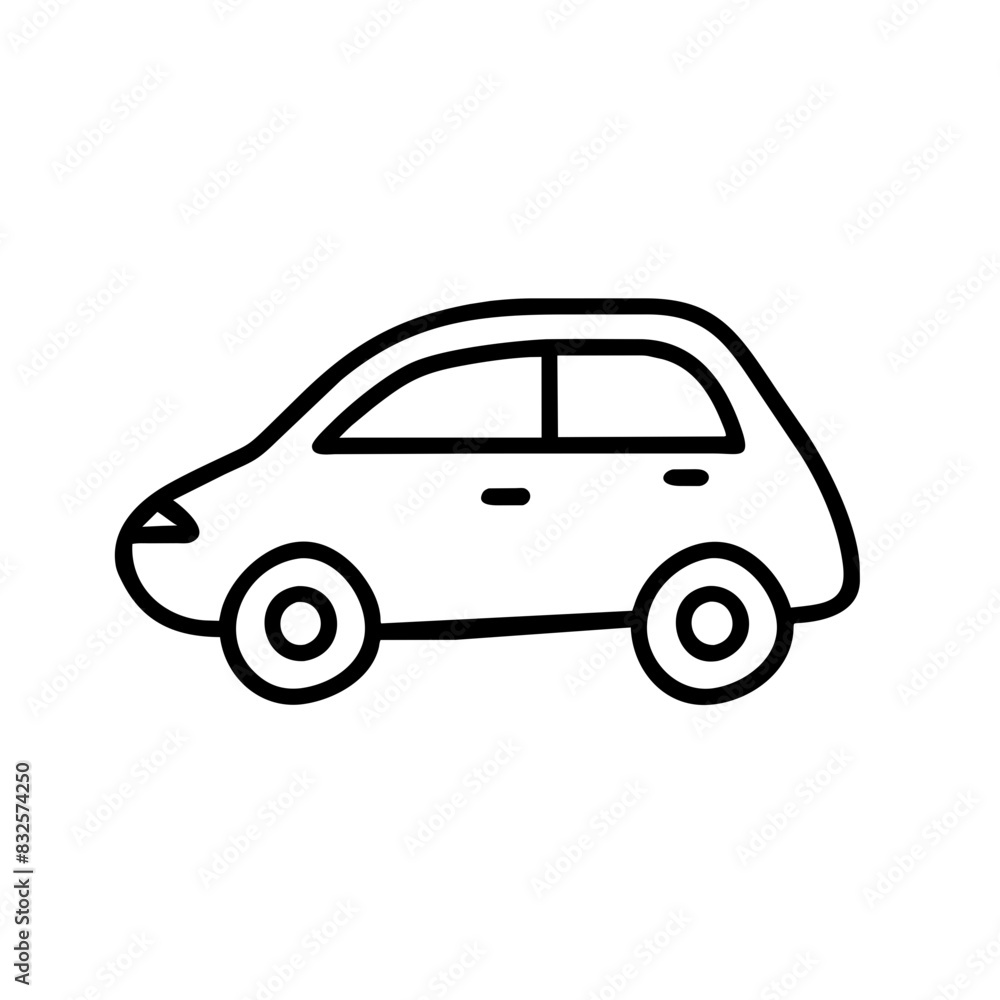 Outline Car Icon Outline Car Icon