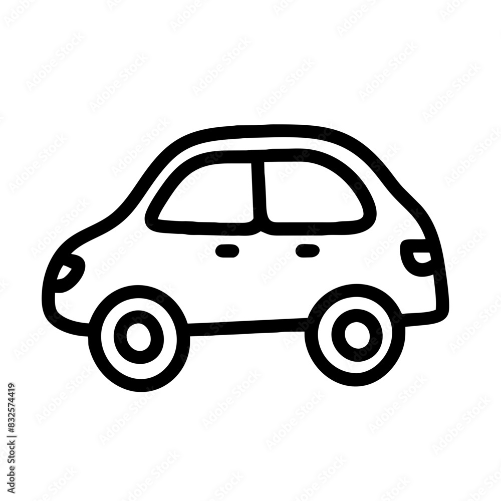 Outline Car Icon Outline Car Icon