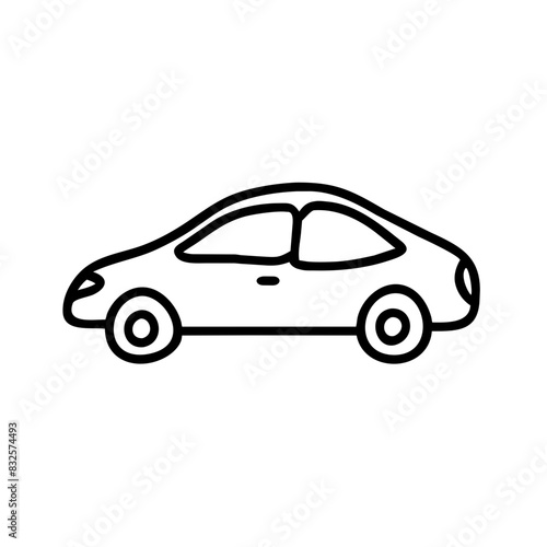 Outline Car Icon 