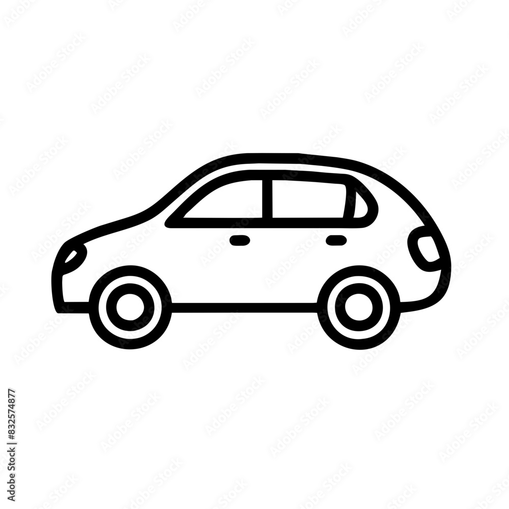 Outline Car Icon Outline Car Icon