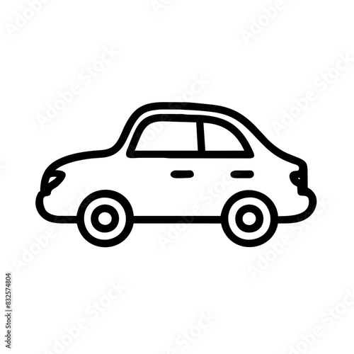 Outline Car Icon 