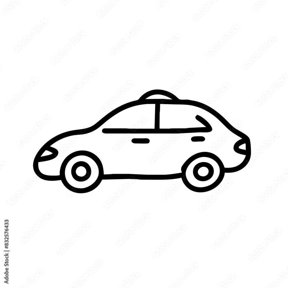Outline Car Icon Outline Car Icon