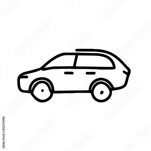 Outline Car Icon 