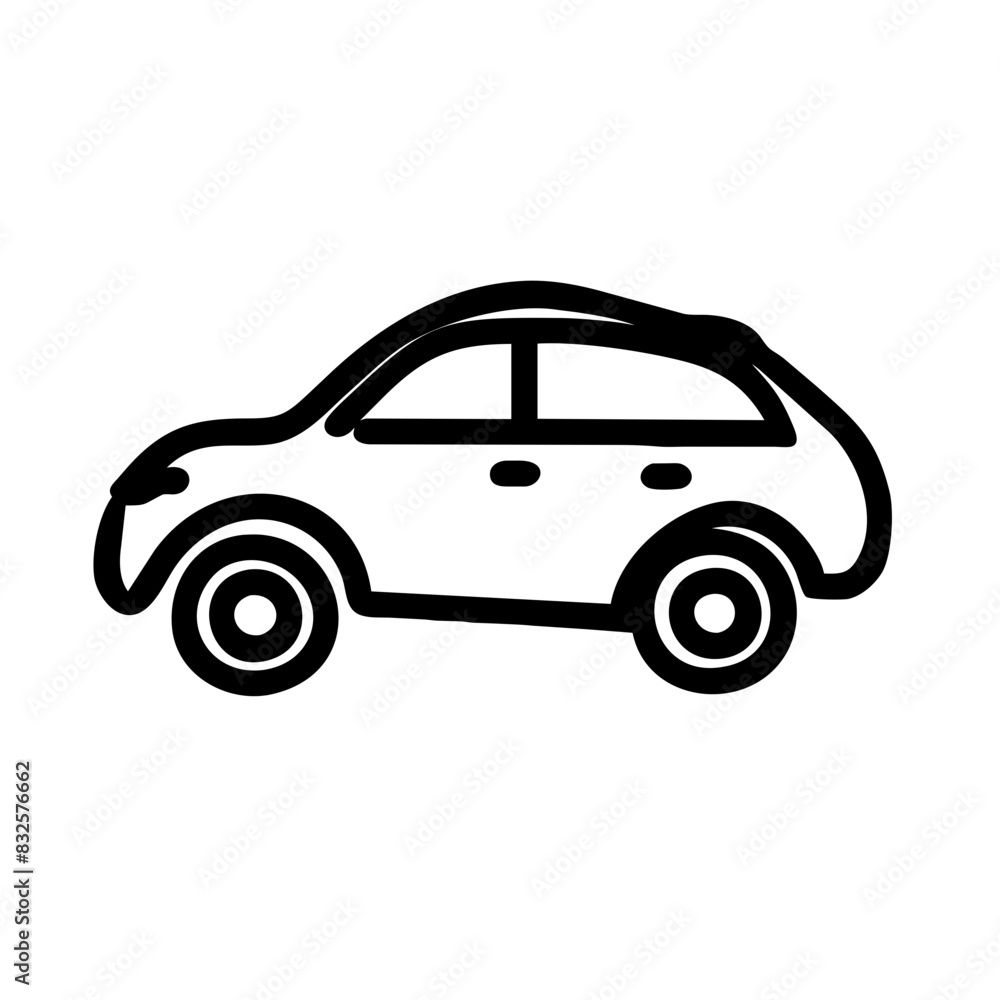 Outline Car Icon	