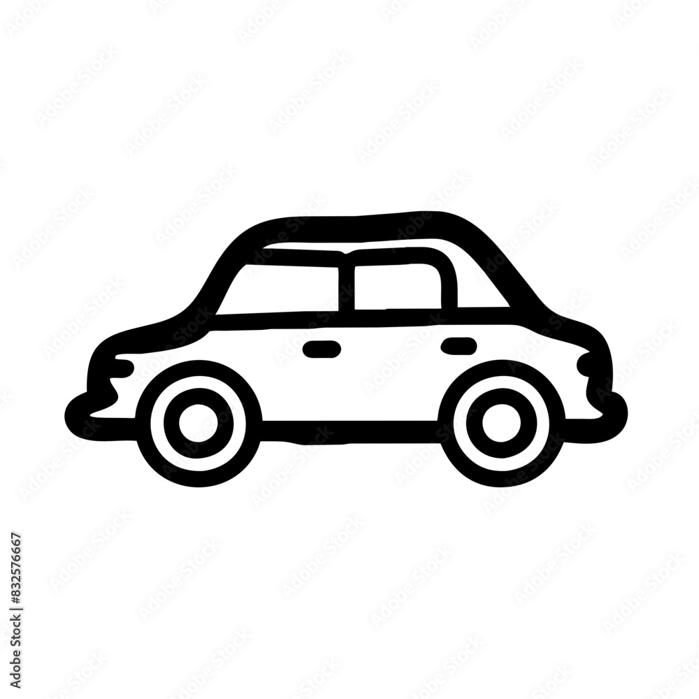 Outline Car Icon Outline Car Icon