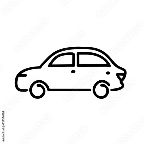 Outline Car Icon 