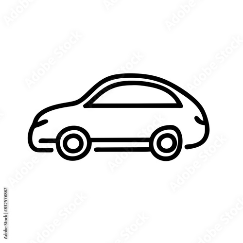 Outline Car Icon 