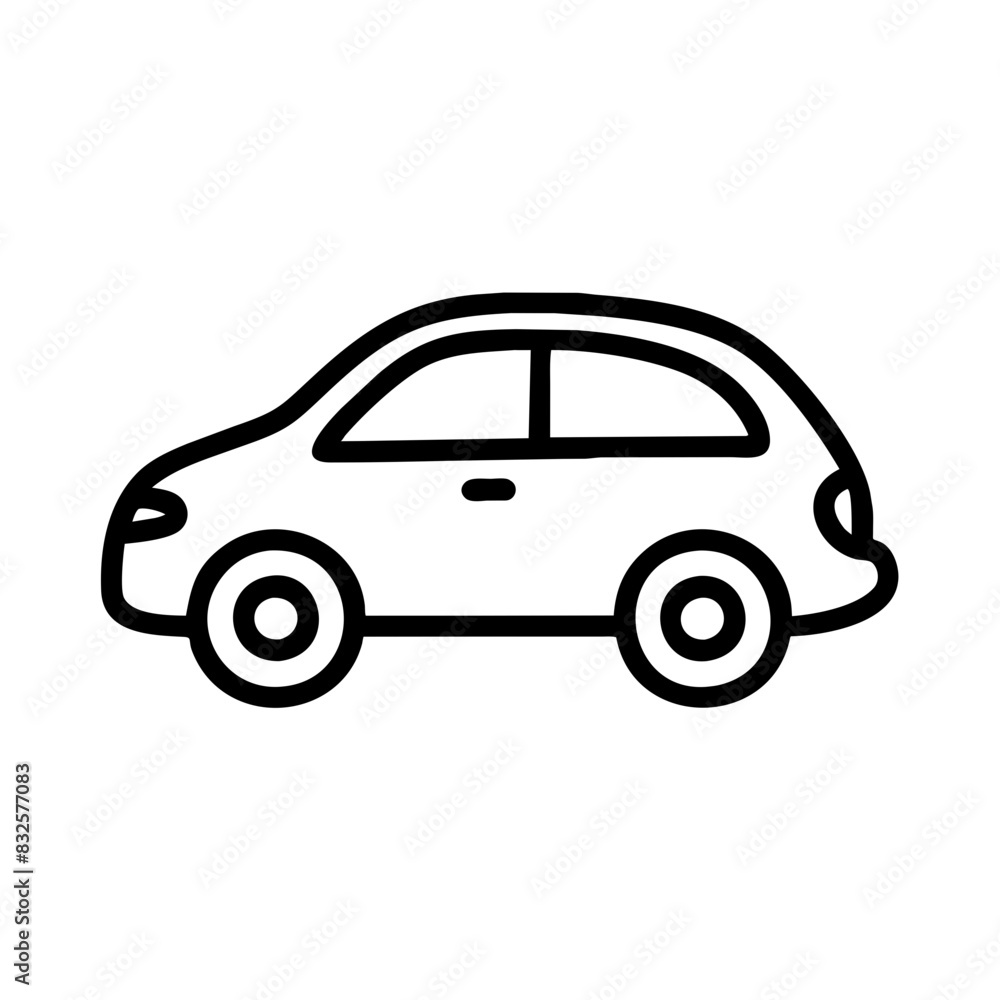 Outline Car Icon	