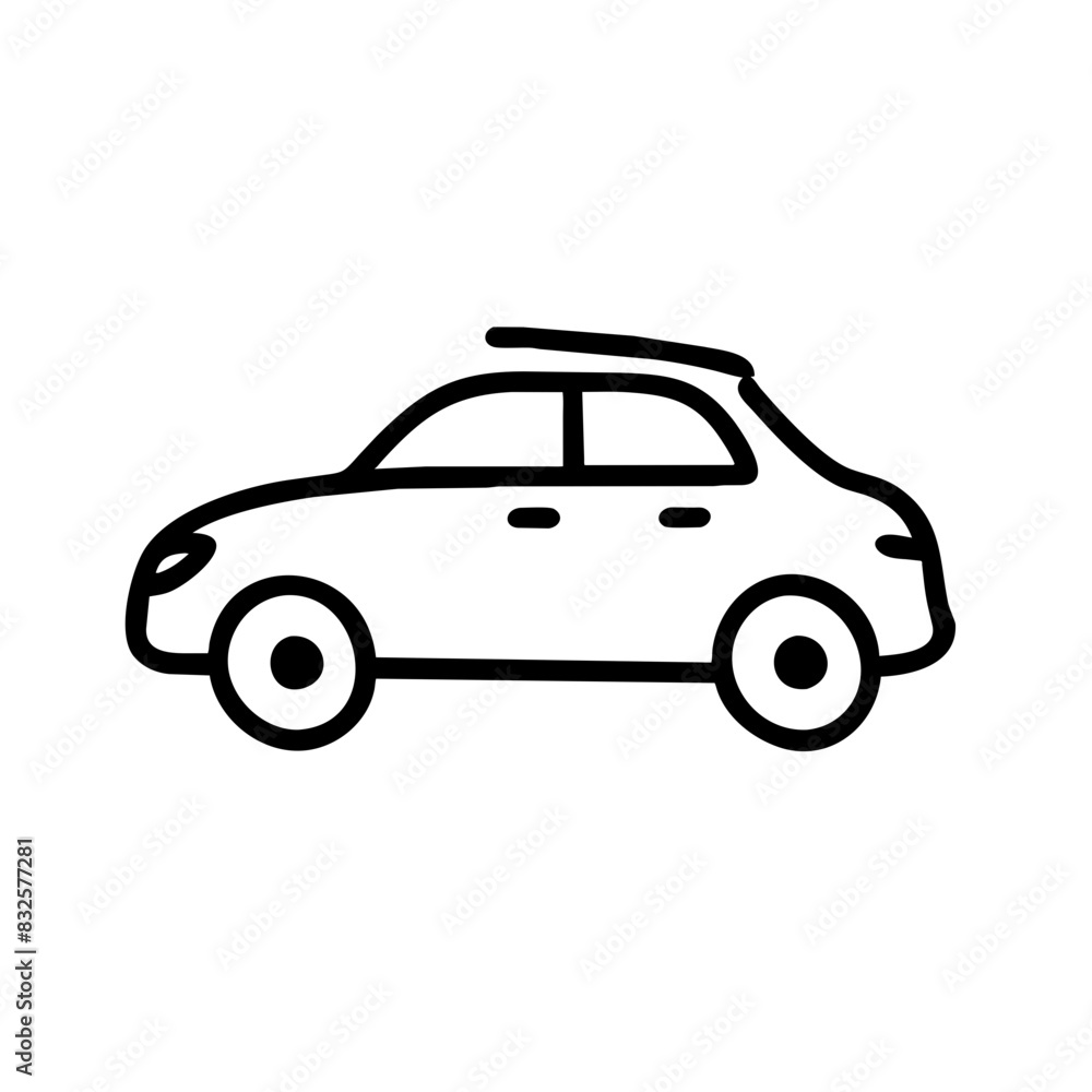 Outline Car Icon	