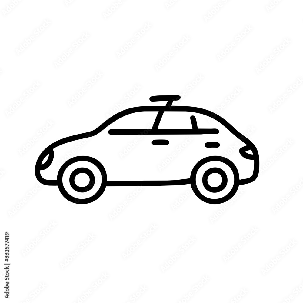 Outline Car Icon Outline Car Icon