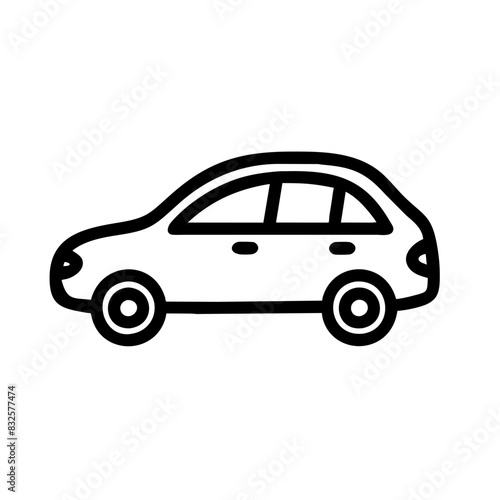 Outline Car Icon 