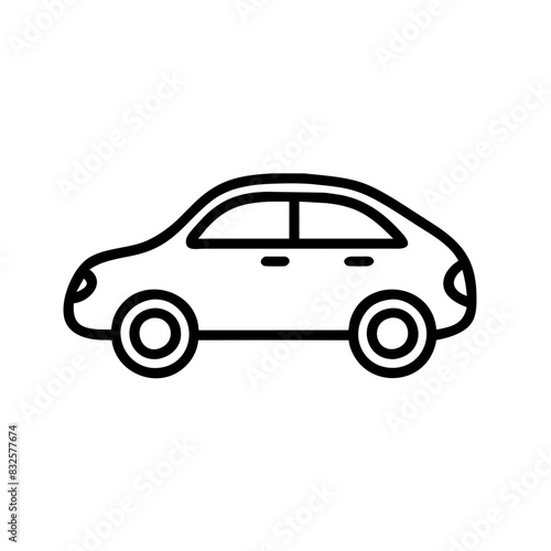 Outline Car Icon 