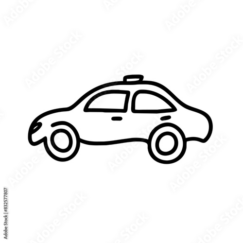 Outline Car Icon 