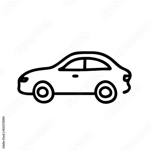 Outline Car Icon 