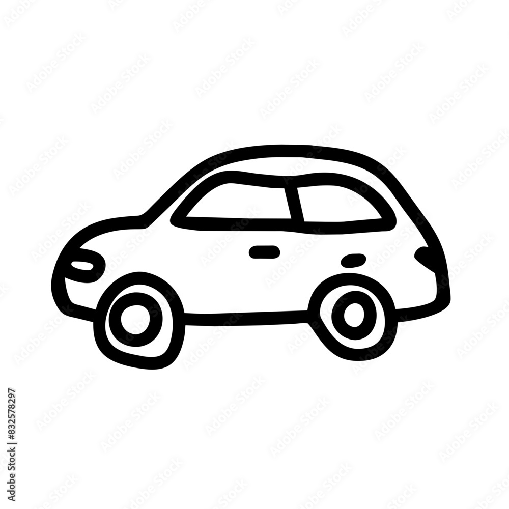 Outline Car Icon Outline Car Icon