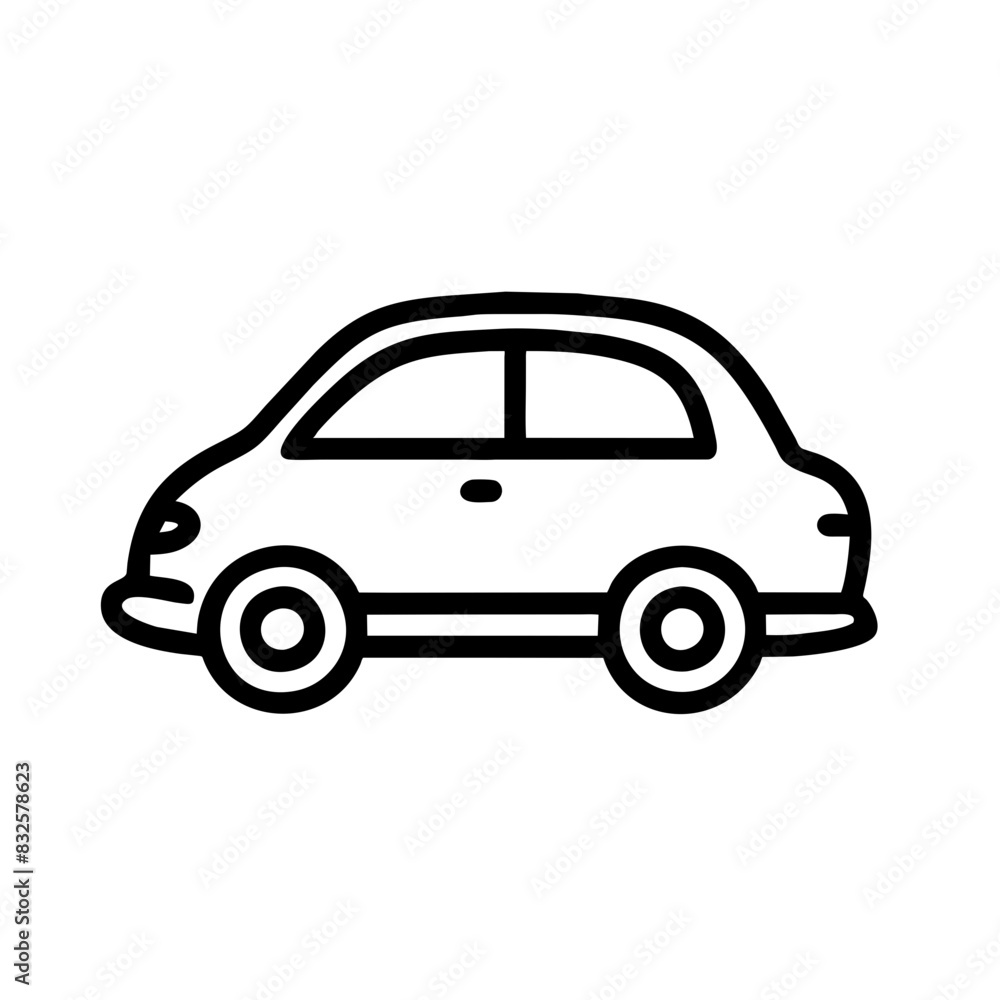 Outline Car Icon Outline Car Icon