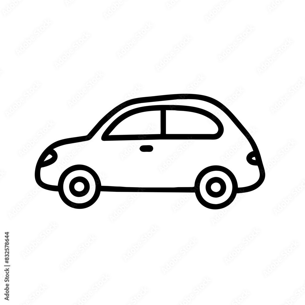 Outline Car Icon Outline Car Icon