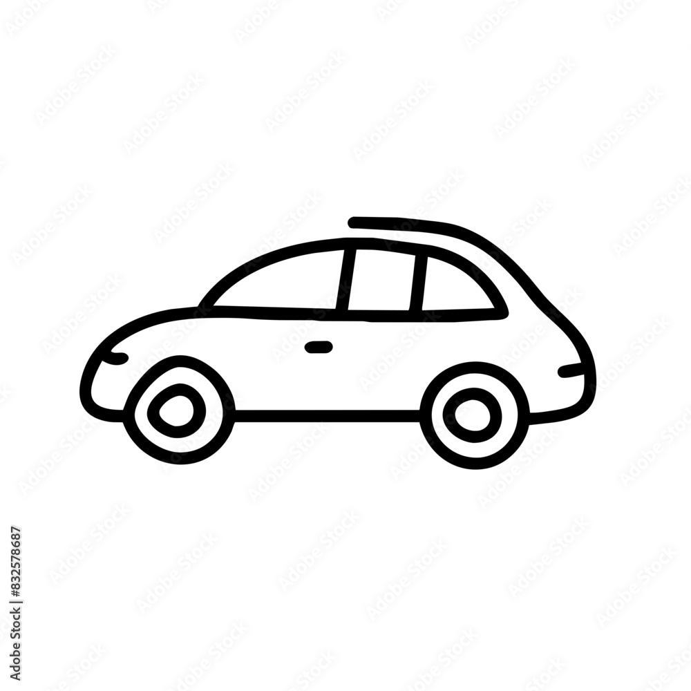 Outline Car Icon Outline Car Icon