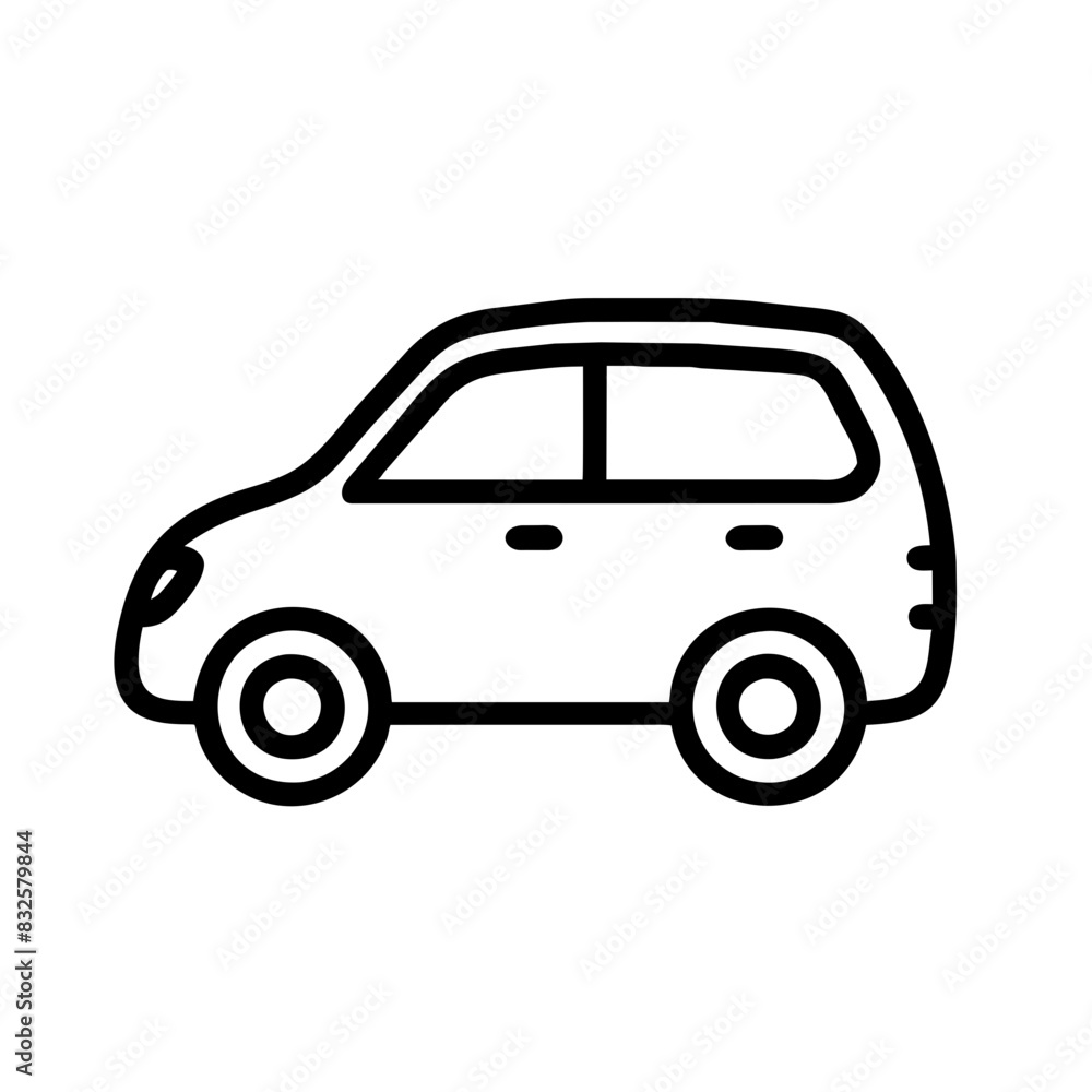 Car Outline Icon Car Outline Icon