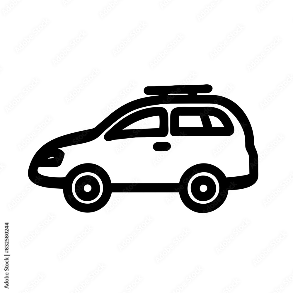 Car Outline Icon Car Outline Icon