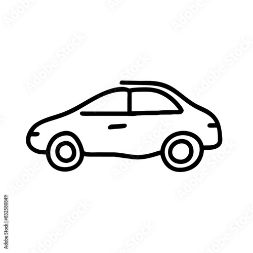 Car Outline Icon
