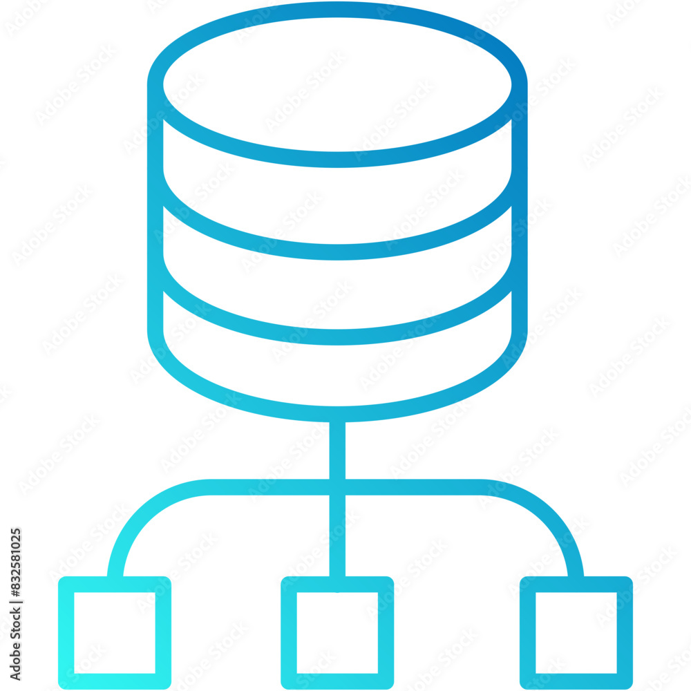 Database Network vector design logo icon.svg Database Network vector design logo icon.svg
