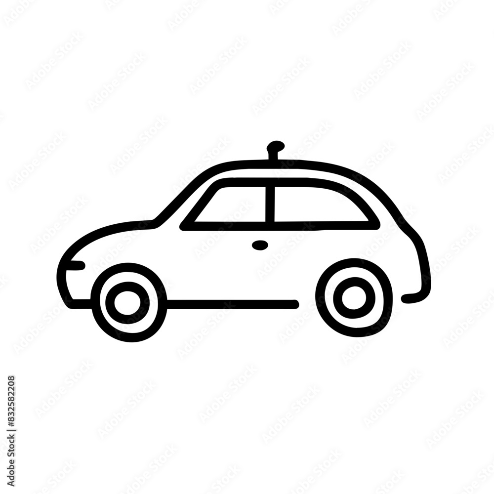 Car Outline Icon Car Outline Icon