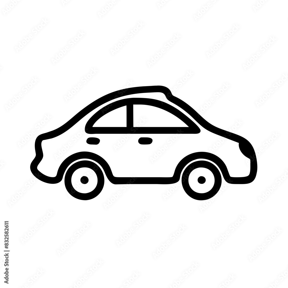 Car Outline Icon Car Outline Icon