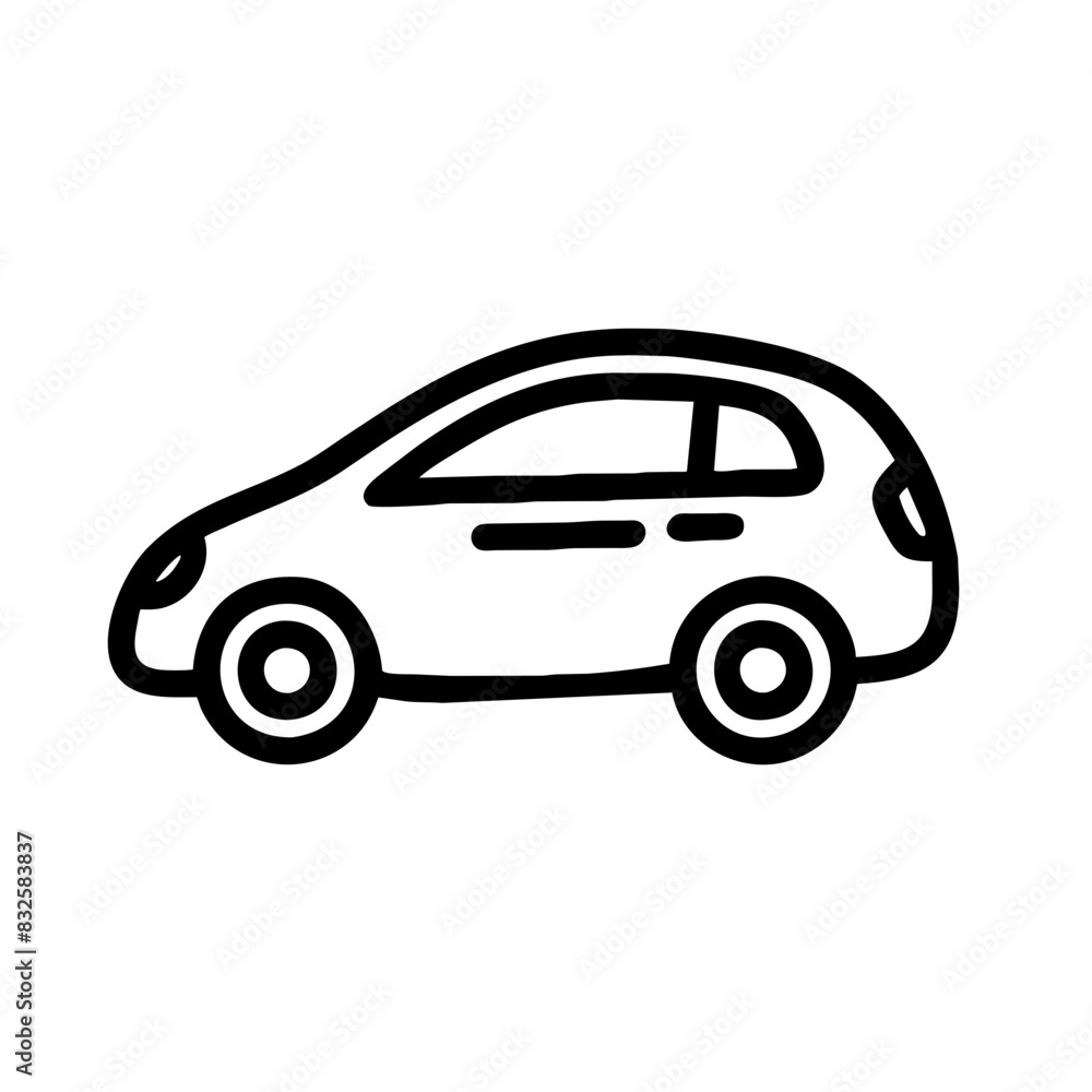 Car Outline Icon Car Outline Icon