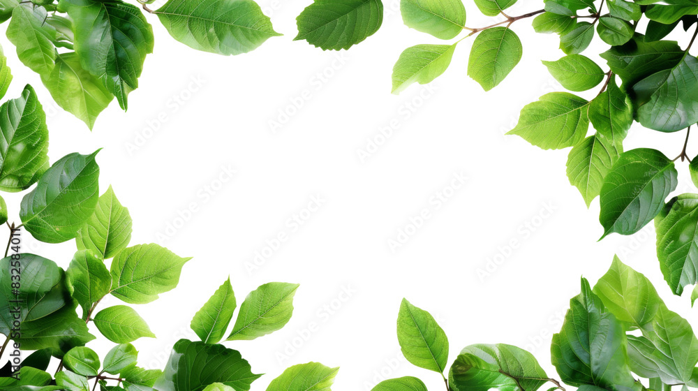 Leaves frame Leaves frame