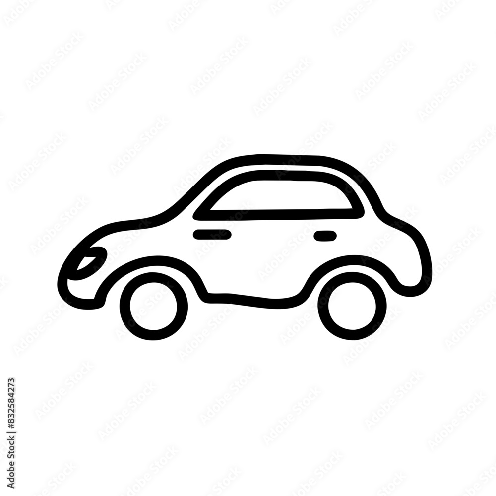 Car Outline Icon Car Outline Icon