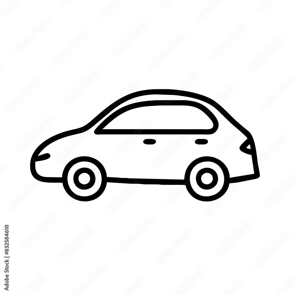 Car Outline Icon