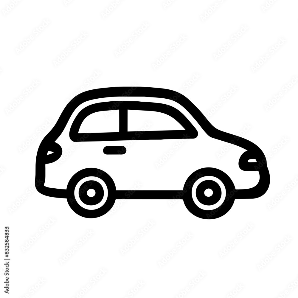Car Outline Icon Car Outline Icon
