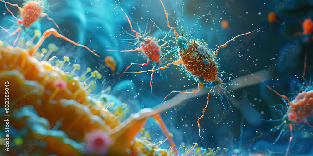 Viral-Bacterial Interactions: Microscopy-based study of bacteriophage interactions with bacterial hosts, exploring viral predation and bacterial defense mechanisms Viral-Bacterial Interactions: Microscopy-based study of bacteriophage interactions with bacterial hosts, exploring viral predation and bacterial defense mechanisms