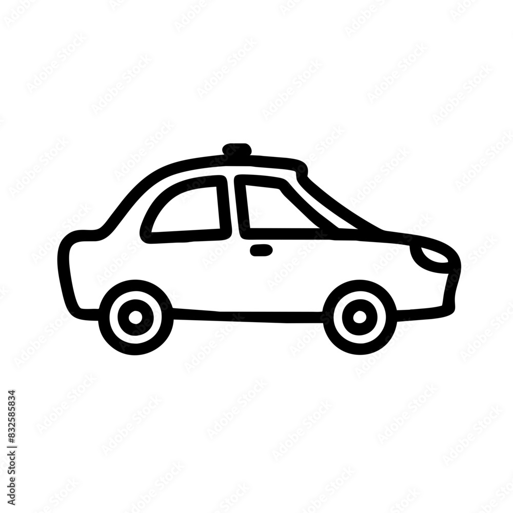 Car Outline Icon Car Outline Icon