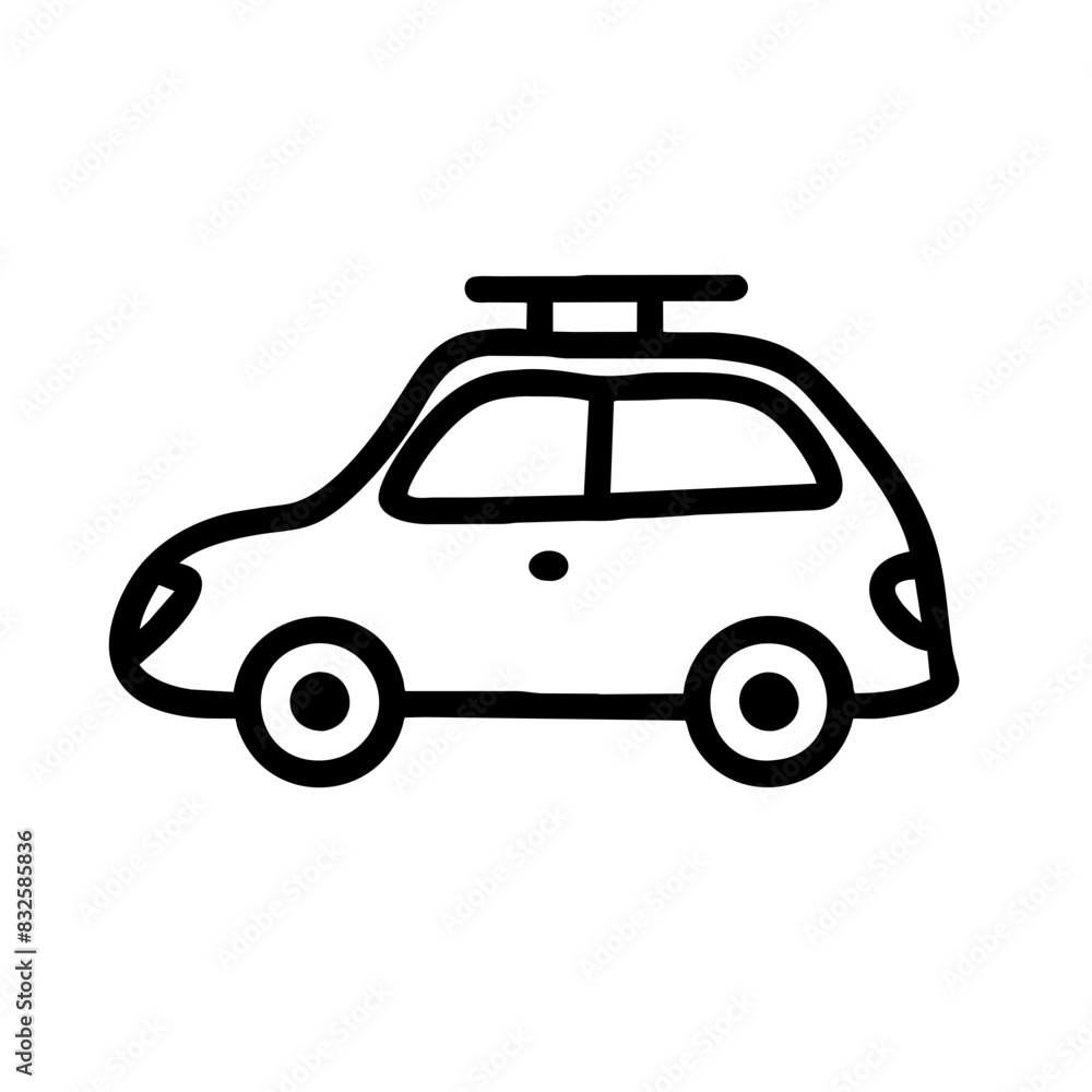 Car Outline Icon Car Outline Icon