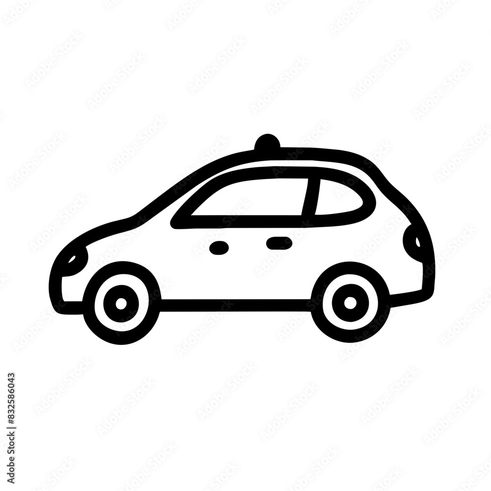 Car Outline Icon Car Outline Icon