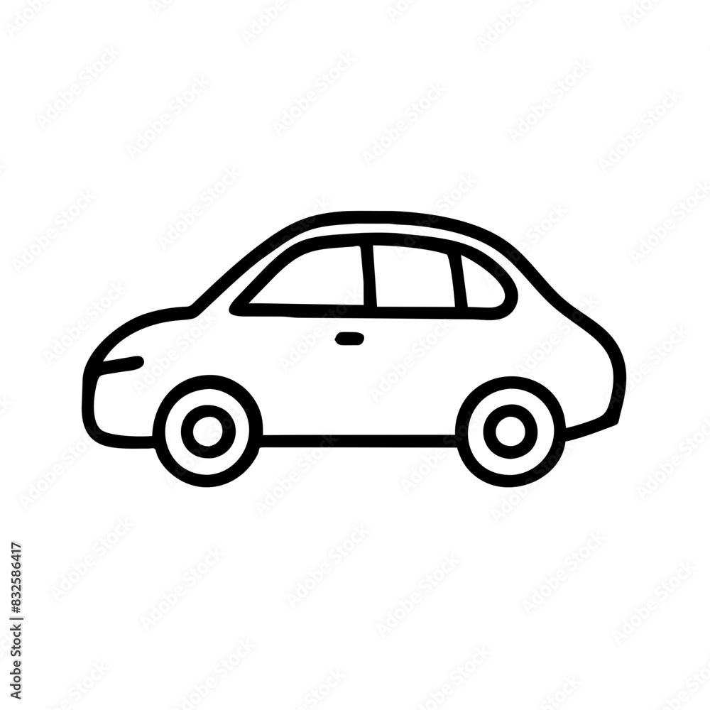 Outline Car Icon