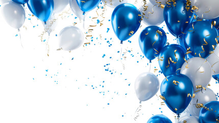 Blue balloons