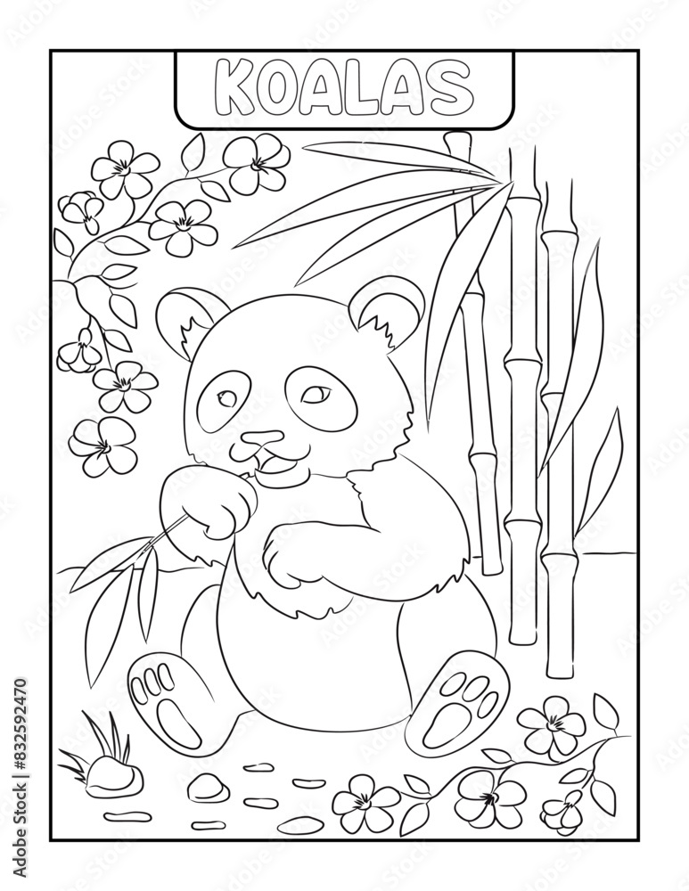 farm animals coloring page for kids.