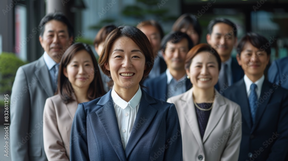 Diverse Business Team Smiling and Standing Together Outside Office Building
Diverse Business Team Smiling and Standing Together Outside Office Building