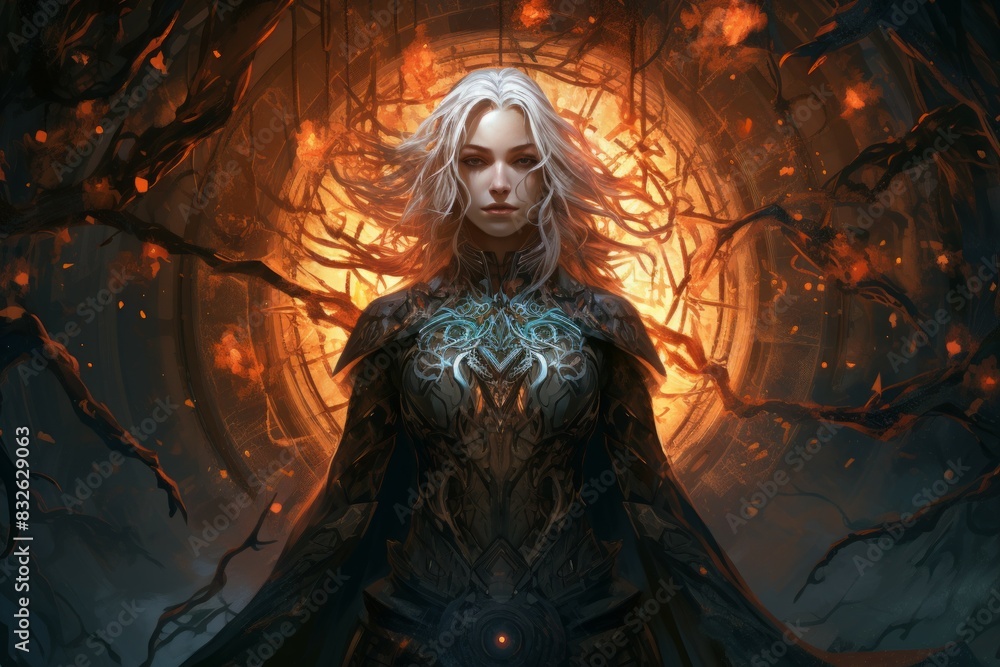 A wise and ancient elven archmage, wielding spells of immense power and unparalleled wisdom. - Generative AI