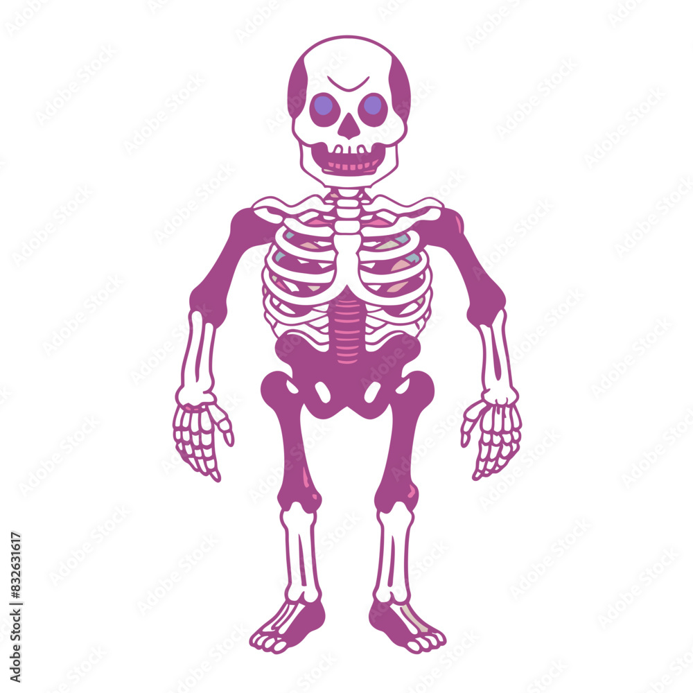 vector skeleton character art illustration vector skeleton character art illustration