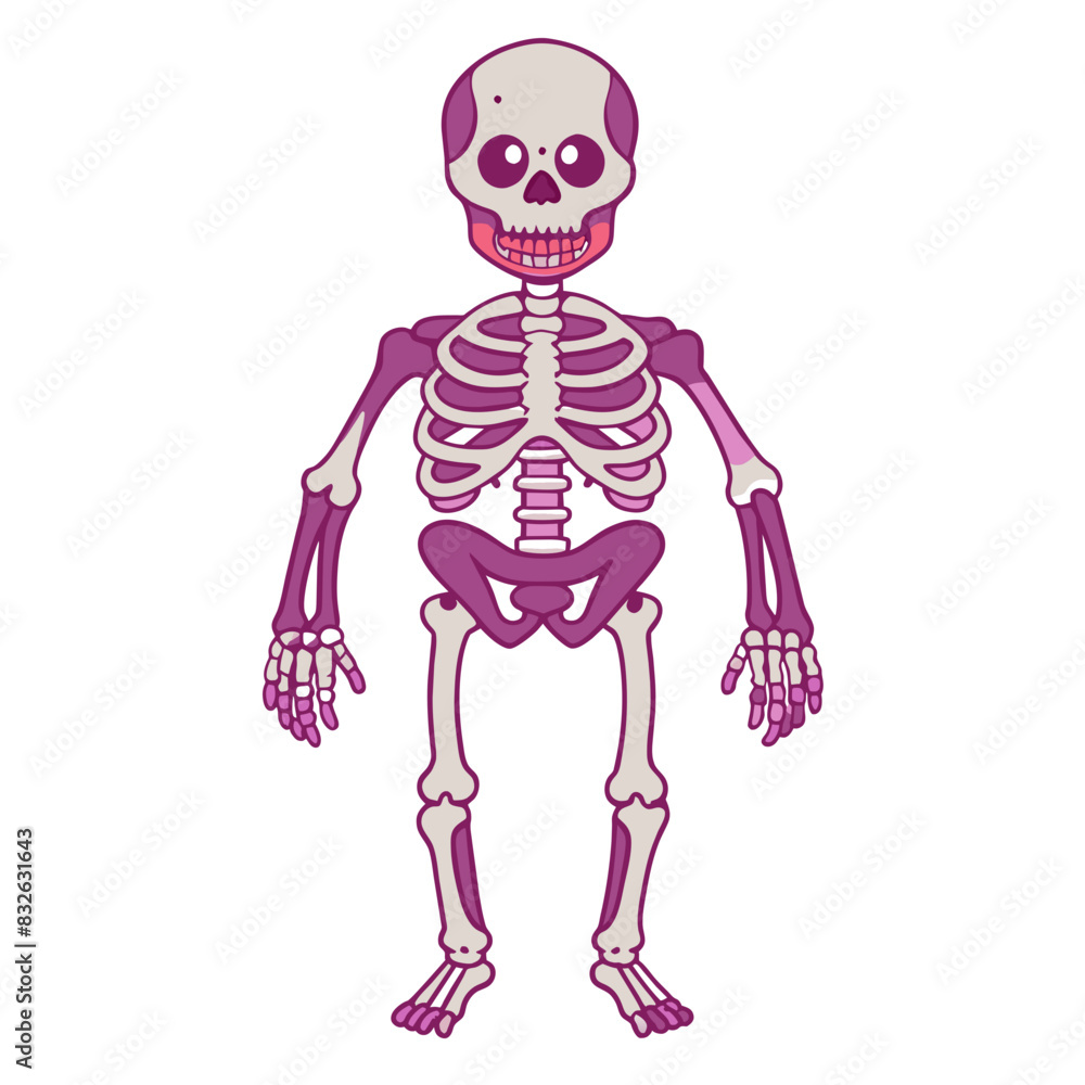 vector skeleton character art illustration vector skeleton character art illustration