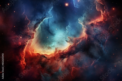 deep space nebula