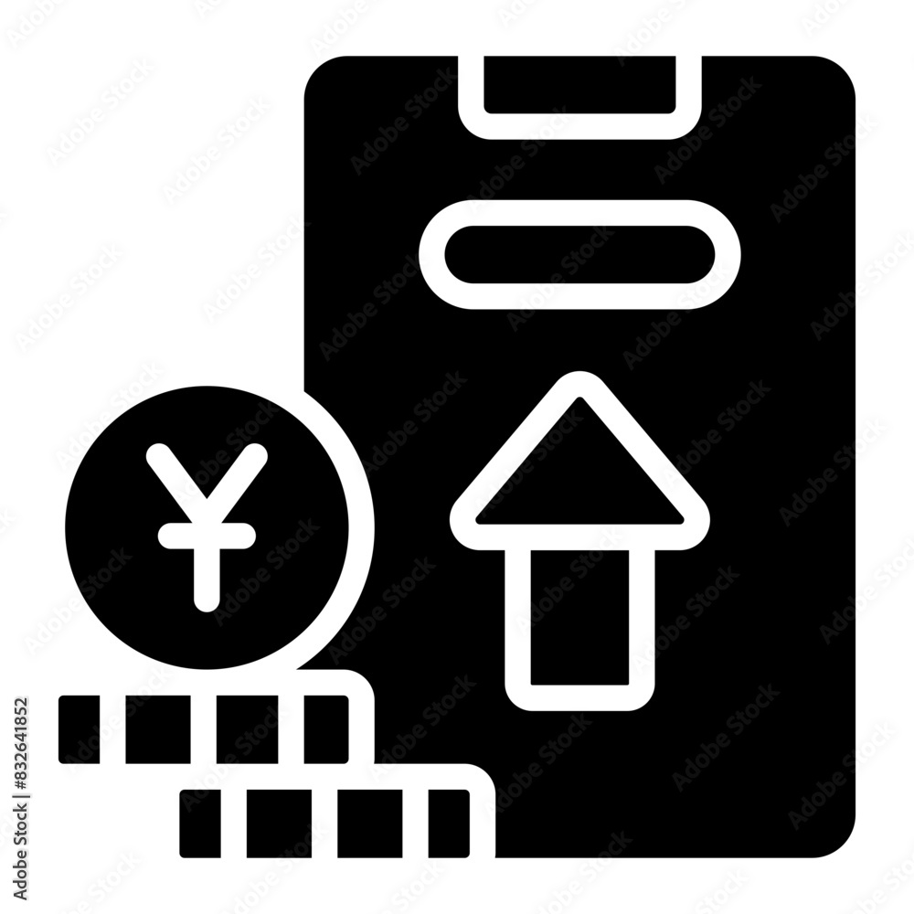 Premium design icon of money increase
Premium design icon of money increase