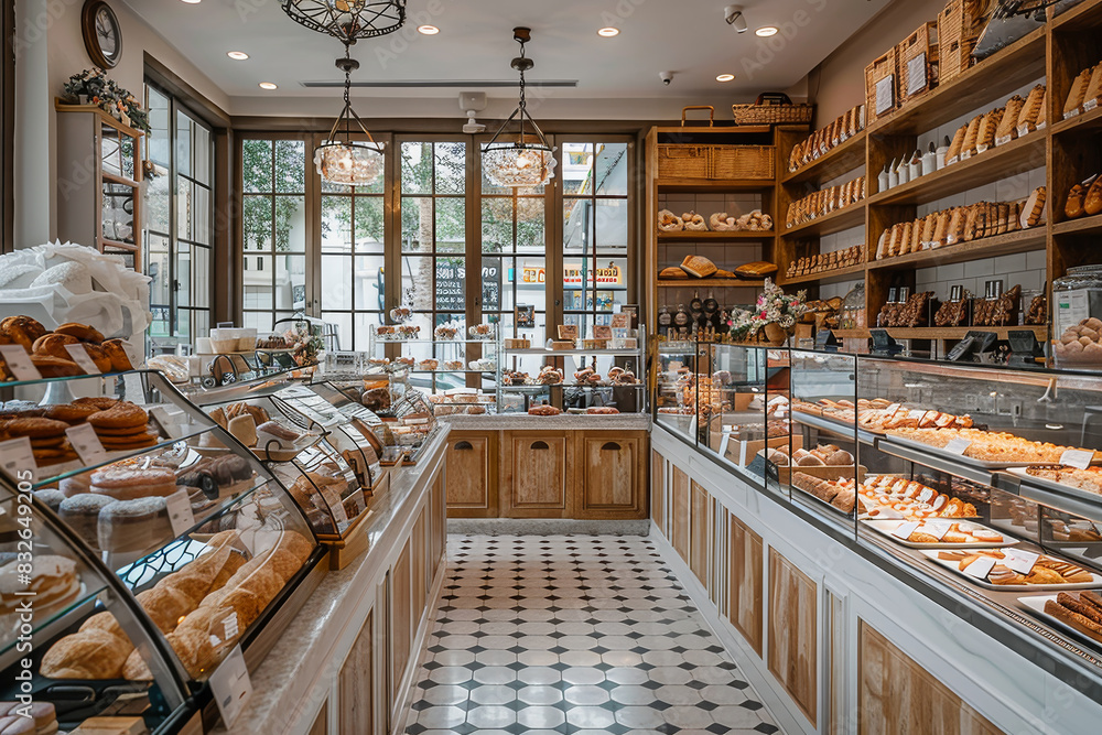  Elegant and Cozy Bakery Interior